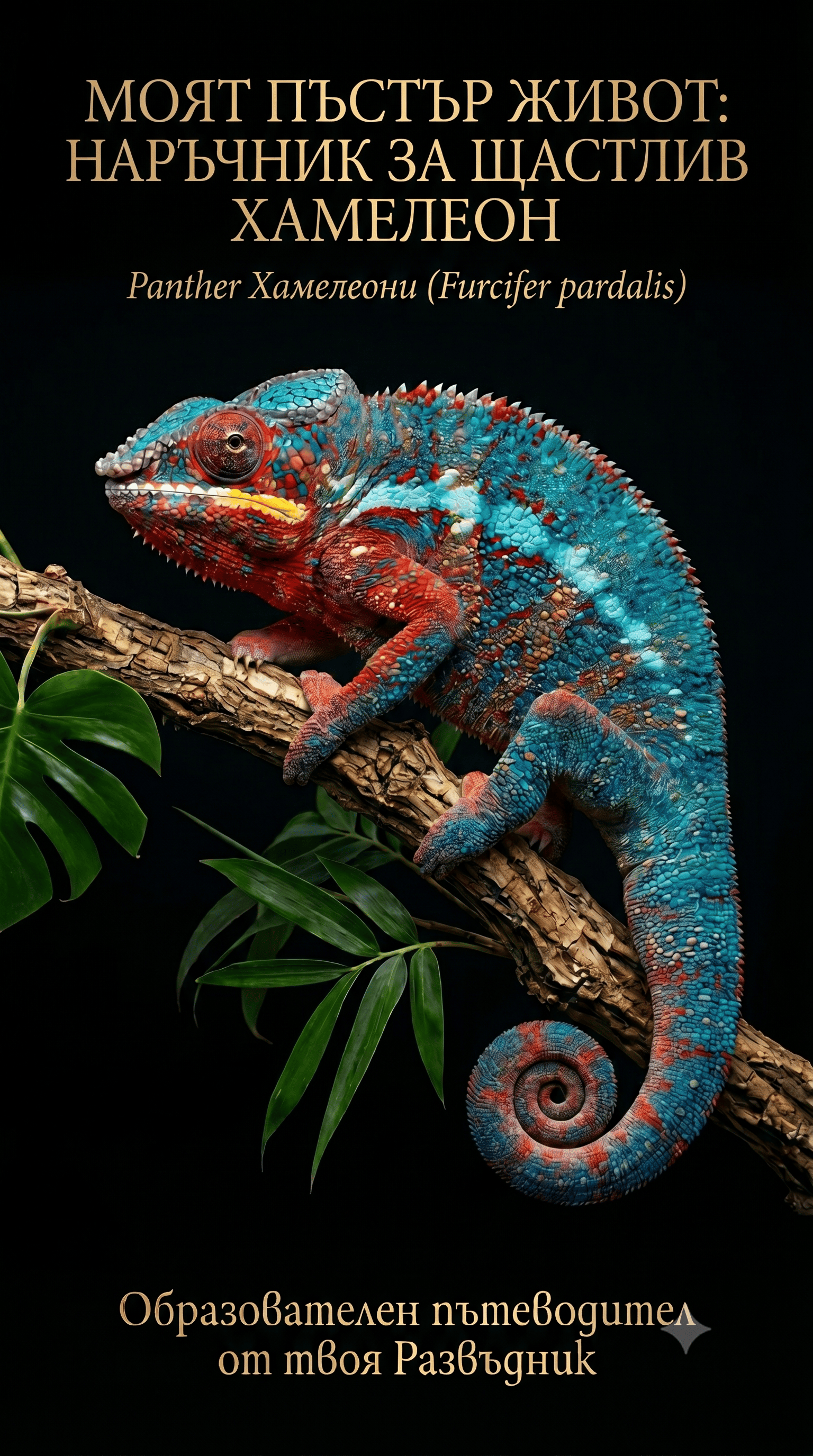 Корица Историята на Хамелеона